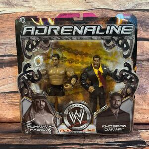 Jakks Pacific WWE Muhammad Hassan Khosrow Daivari Adrenaline Series 14 7" Figure